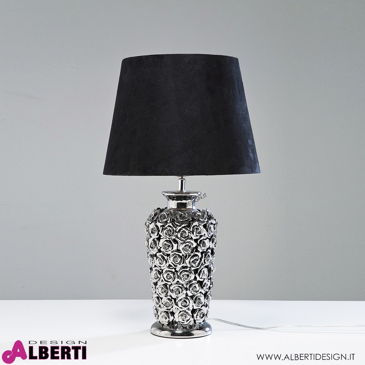 PERRY LAMPADA DA TAVOLO VINTAGE IN METALLO 4 FINITURE BRACCIO FLESSIBILE  H46 CM ATTACCO E27 TRIO LIGHTING - Cristalensi Shop Onl