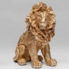 962 KA53307_a Figura decorativa Leone seduto oro 34x22x42h