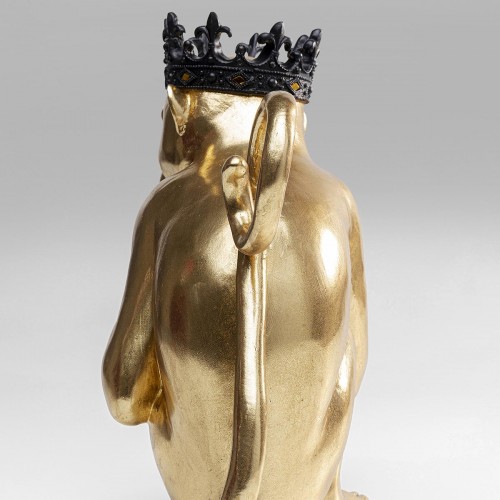 962 KA53065_b Figura decorativa King Lui oro 35cm