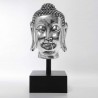 962 KA69728_a Testa BUDDHA XL silver 129x60x56