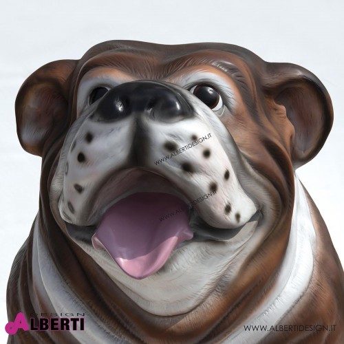 963 PLA483N_b Bulldog nat.100x180xH150 cm