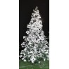 Albero di Natale innevato in PVC Megeve H180 cm