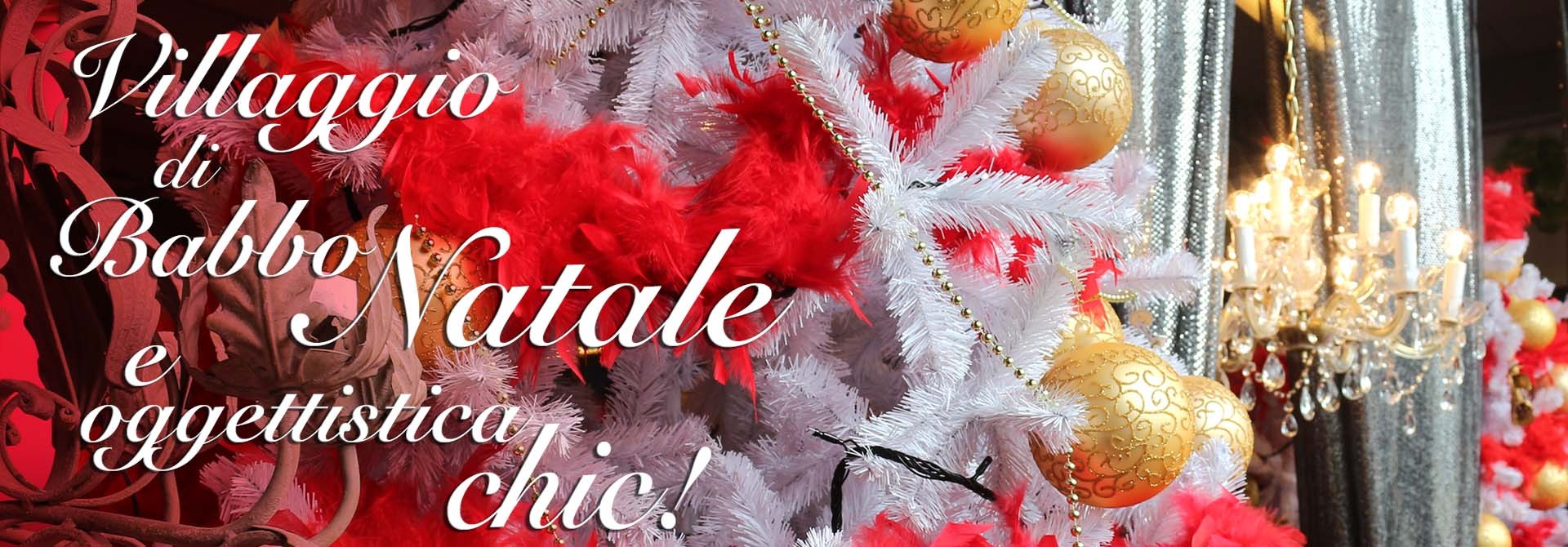 Decorazioni natalizie e oggettistica per il natale